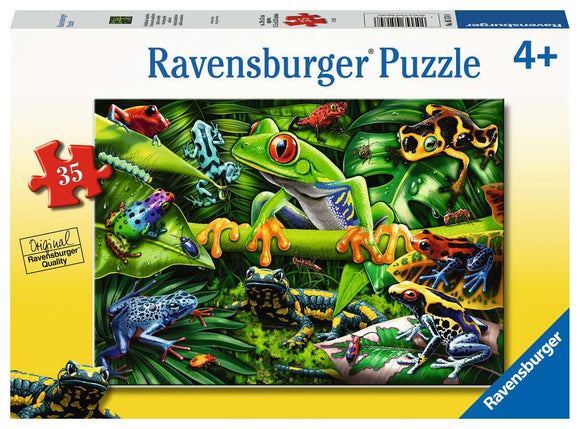 Ravensburger 35pc Puzzle 05174 Amazing Amphibians