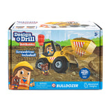 Educational Insights 4195 Design & Drill Bolt Buddies Bulldozer