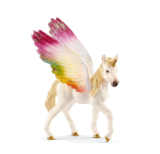 Schleich 70577 Winged Rainbow Unicorn Foal