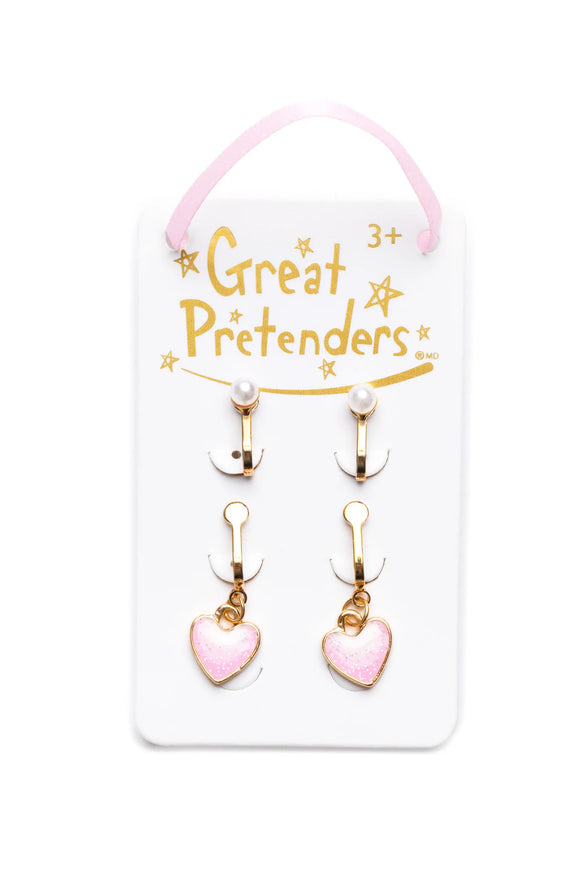 Great Pretenders 90609 Boutique Cute & Classy Clip Earrings