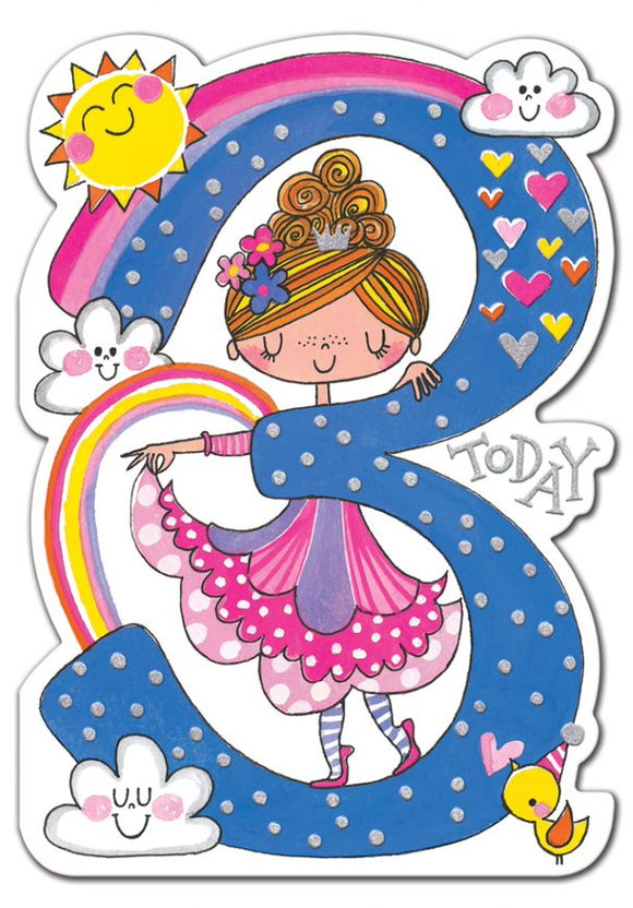 Birthday Card Dance Girl 3