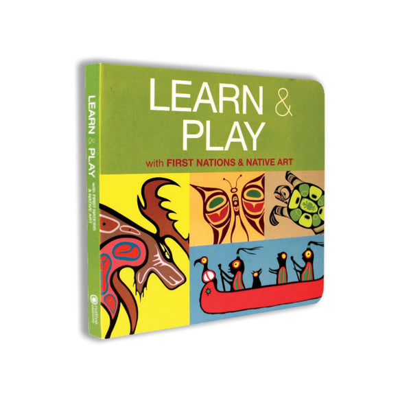 Learn & Play Book with First Nations and Native Art