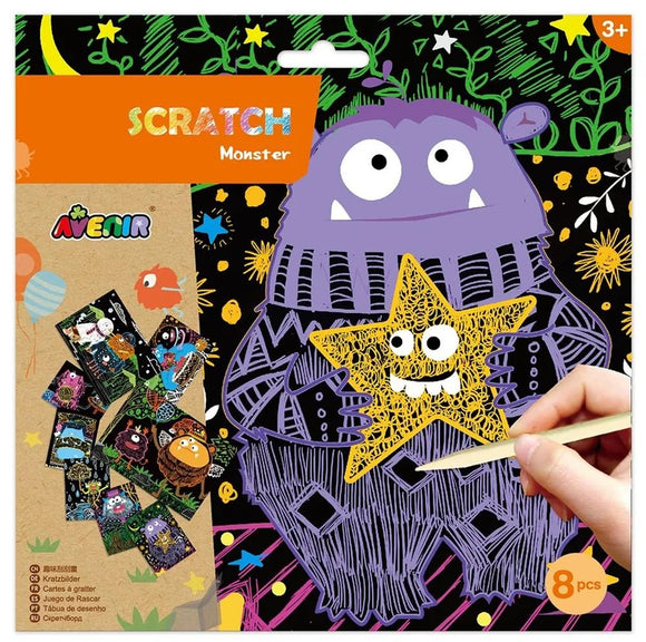 Scratch Art Junior Monster