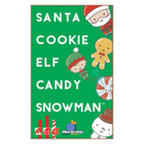Santa Cookie Elf Candy Snowman
