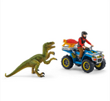 Schleich 41466 Quad Escape from Velociraptor *
