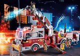 Playmobil 70935 City Action Rescue Vehicles: Fire Engine with Tower Ladder