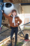 Great Pretenders 64175 Amelia the Pioneer Pilot Jacket, Hat & Scarf