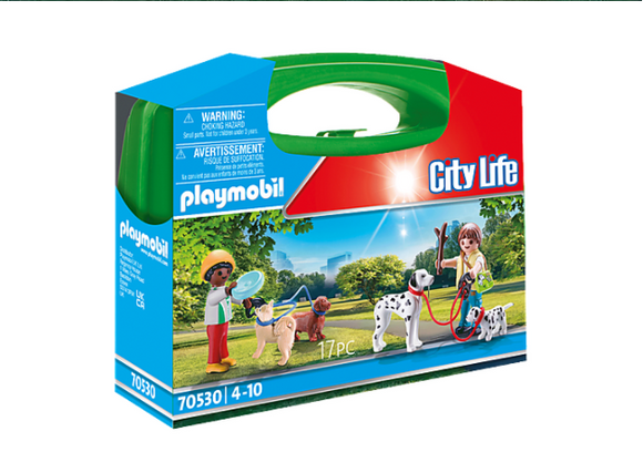 Playmobil 70530 City Life Puppy Playtime Carry Case