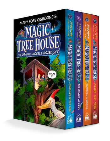 Magic Tree House The Graphic Novel Starter Set - Vol 1-4