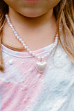 Great Pretenders 86144 Pink Pearl Heart Necklace