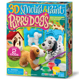 4m 4784 3D Mould & Paint Puppies