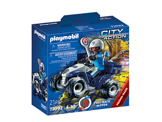 Playmobil 71092 City Action Police Quad