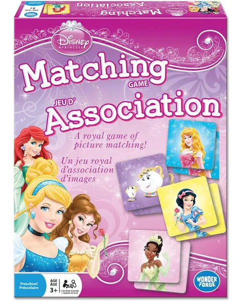 Wonder Forge Disney Multi-Princess Matching Game