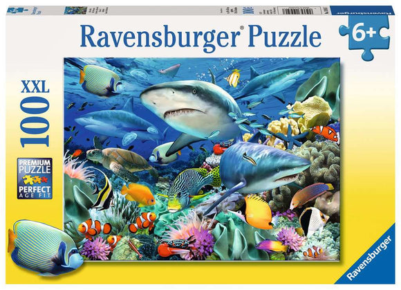 Ravensburger 100pc Puzzle 10951 Shark Reef