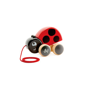 Hape E0362 Ladybug Pull Along