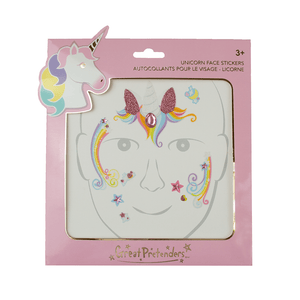 Great Pretenders 87605 Unicorn Fairy Face Stickers