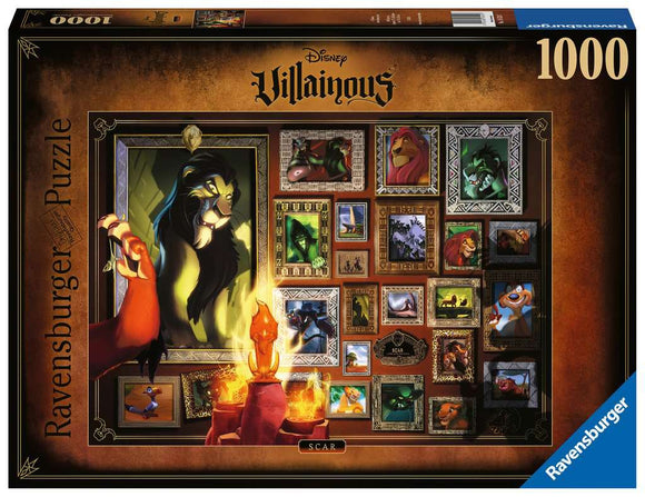 Ravensburger 1000pc Puzzle 16524 Disney Villainous: Scar