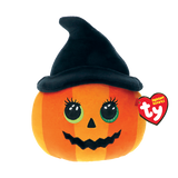 Ty Squish-A-Boo RAMONA the Orange Pumpkin 10"