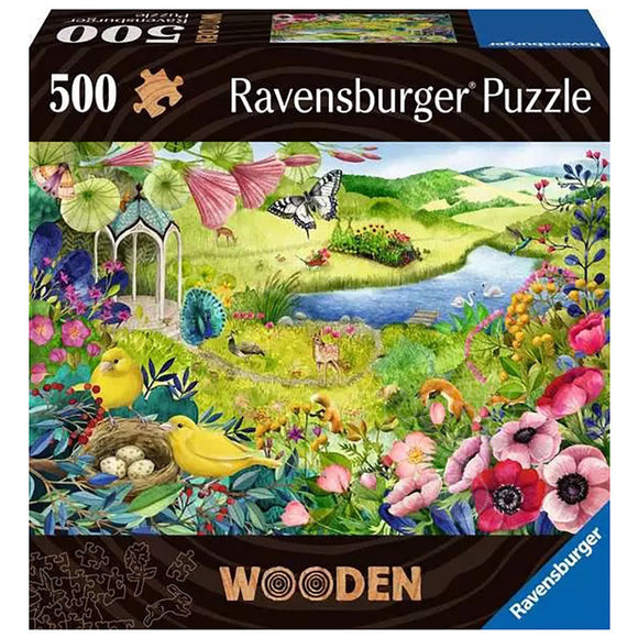 Ravensburger 500pc Wooden Puzzle 17513 Nature Garden