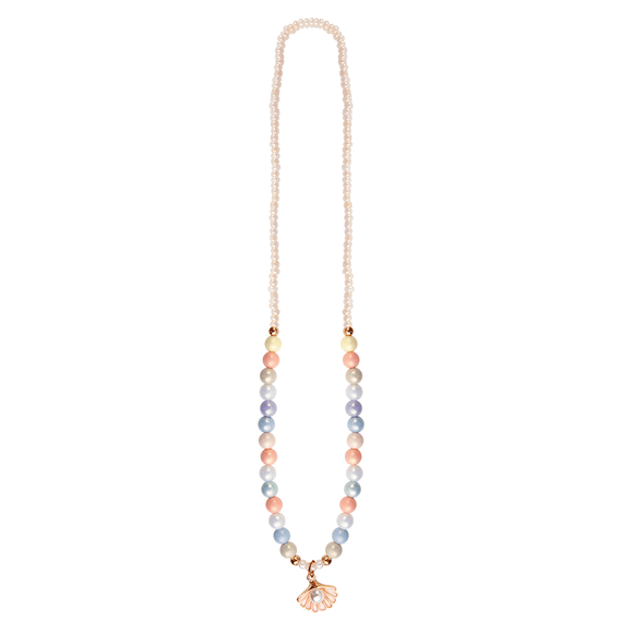 Great Pretenders 90406 Boutique Pastel Shell Necklace