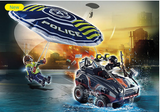 Playmobil 70781 City Action Police Parachute with Amphibious Vehicle *