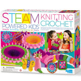 4m 5539 Steam Powered Kids Knitting & Crochet