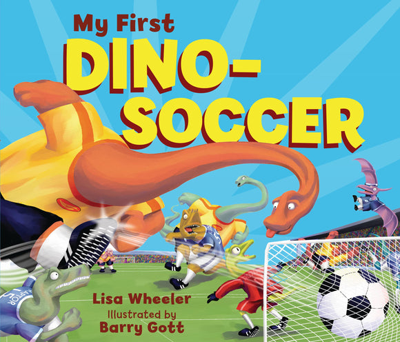 My First Dino-Soccer Board Book