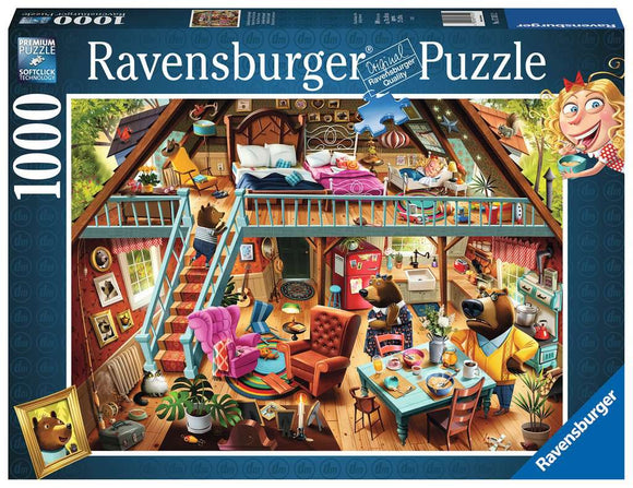 Ravensburger 1000pc Puzzle 17311 Goldilocks Gets Caught!