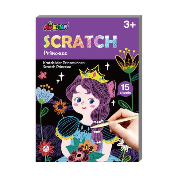 Avenir Mini Scratch Book - Princess