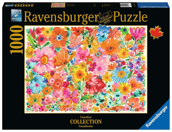 Ravensburger 1000pc Puzzle 17470 Canadian Collection: Blossoming Beauties