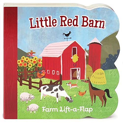 Little Red Barn Chunky Lift-a-Flap Board Book