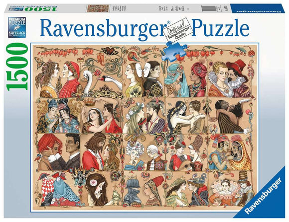 Ravensburger 1500pc Puzzle 16973 Love Through The Ages