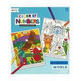 Ooly Color By Numbers Coloring Book - Wonderful World