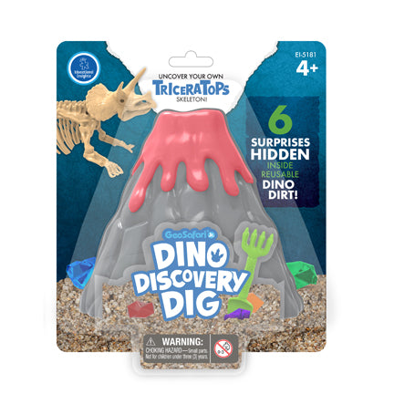 Educational Insights 5181 GeoSafari Jr. Dino Discovery Dig Triceratops