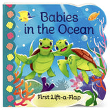 Babies in the Ocean: Chunky Lift-a-Flap Board Book