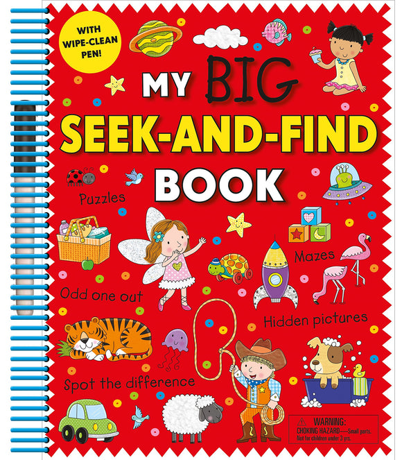 My Big Seek-and-Find Book: with wipe-clean pen