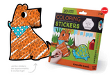 Crocodile Creek Coloring Stickers Playful Pets 75456