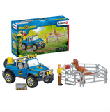 Schleich 41464 Off-Road Vehicle with Dino Outpost *