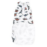 Perlimpinpin Cotton Muslin Sleep Bag 0.7 TOG Dinosaurs