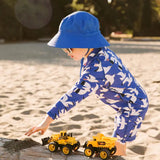 Jan & Jul FINAL SALE Sun Hat Aqua Dry Bucket Marine