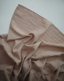 Mushie Muslin Swaddle Blanket Organic Cotton Pale Taupe