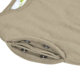 Perlimpinpin Bamboo Newborn Sleep Bag 1 TOG Taupe
