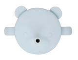 Glitter & Spice Grow With Me Silicone Bear Cup Ice Blue