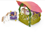 Schleich 42445 Glittering Flower House with Unicorn, Lake and Stable