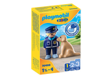 Playmobil 123, 70408 Police Officer with Dog