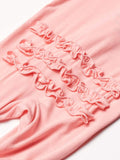 Kickee Pants FINAL SALE Muffin Ruffle Footie with Zipper Baby Rose