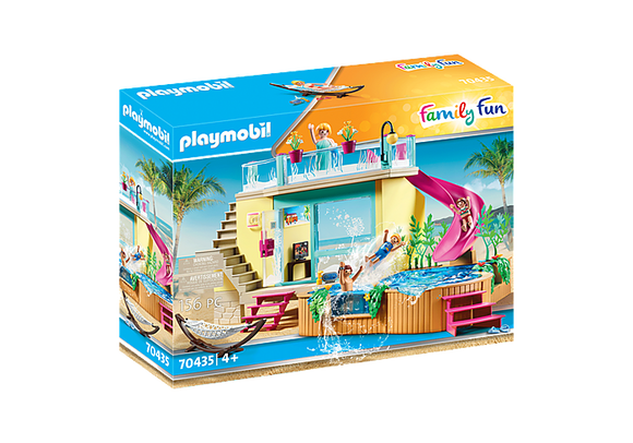Playmobil 70435 Family Fun Bungalow with Pool *