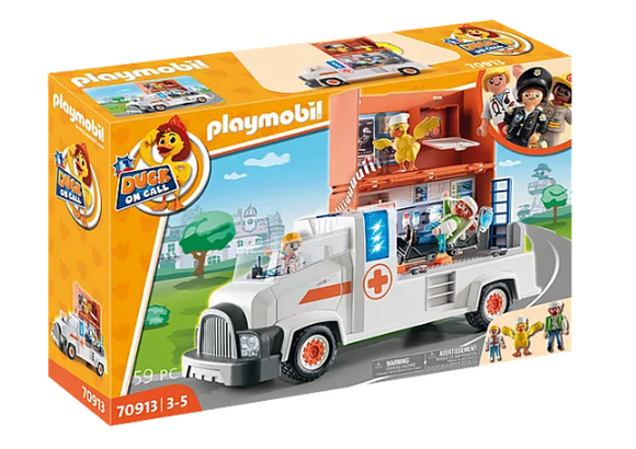 Playmobil 70913 DUCK ON CALL Ambulance