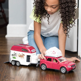 Schleich 42535 Horse Adventures with Car and Trailer