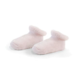 Kushies 2pk Baby socks Pink Solid/Stars